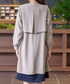 Tiaclasse タックヨーク着流しパフスリ－ブコート