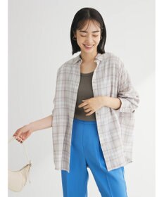 Green Parks リネンレーヨン２ｗａｙシャツ