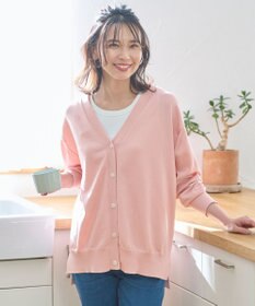 ANY 【洗濯機可能・UVケア】Ｖネック カーディガン