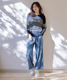 ANY L 【洗濯機可能/接触冷感/UVケア/イージーケア】清涼リラックスパンツ