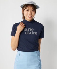 FILA GOLF／marie claire 【marie claire SPORT】 半袖モックネックシャツ