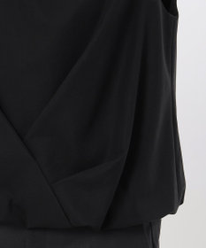 23区 L 【エステータ】コットンダブルクロス ノースリーブブラウス