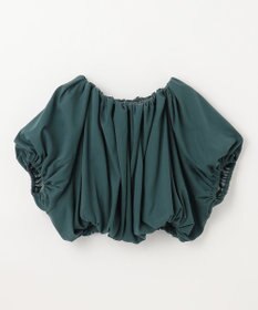 NAVE 【Nave 　洗える・接触冷感】クロップドジャージーブラウス