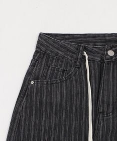 WEGO ドロストストライプブラストデニム