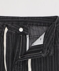 WEGO ドロストストライプブラストデニム