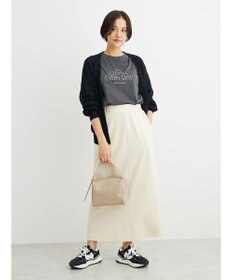 Green Parks 洗えるすかし編みニットカーディガン