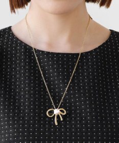 TOCCA RIBBON＆FLOWER BROOCH NECKLACE 2セット ブローチネックレス