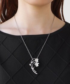 TOCCA RIBBON＆FLOWER BROOCH NECKLACE 2セット ブローチネックレス