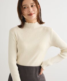 Green Parks ・ＡＮＤＳＥＡＲＣＨ　メランジリブハイネックニット