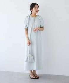 CRAFT STANDARD BOUTIQUE ポーチ付きバルーンスリーブワンピース