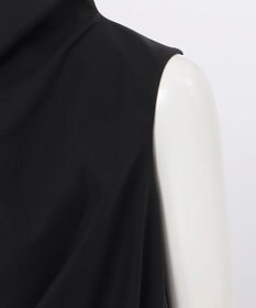 23区 L 【エステータ】コットンダブルクロス ノースリーブブラウス