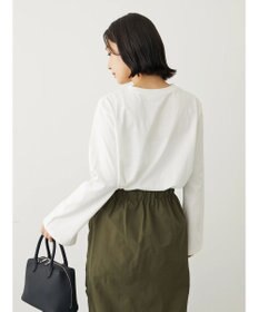 Green Parks ・Ｐｅｔｉｔ　Ｆｌｅｕｒ　ロゴｐｔフレアスリーブロンＴ