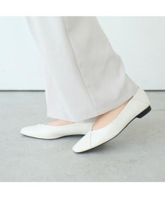 MODE ET JACOMO <carino>スクエアトゥバレエシューズ