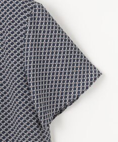 J.PRESS LADIES 【2WAY】幾何プリント ボウタイ カットソー