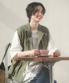 Green Parks ドロストミリタリーベスト