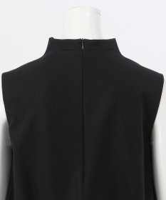 23区 L 【エステータ】コットンダブルクロス ノースリーブブラウス