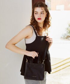 Maison de FLEUR メッシュレース2Wayトートバッグ