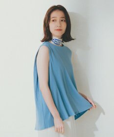 TOQUE 〈大草直子さんアドバイザー〉 【天然素材】タンギス コットン天竺ノースリーブ