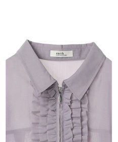 earth music&ecology フリルシャツ