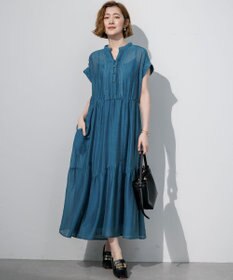 23区 S 【先行予約/WEB&一部店舗限定】シアーワッシャー レース ワンピース
