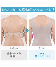 BRADELIS New York 【Yukine inc. 】ゆきねえモアソフト快適バストホールドシェイプブラキャミ24 通気性抜群 接触冷感で快適 補正 ブラトップ YH524101