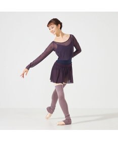 Chacott チュールショートトップ