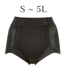 BRADELIS New York 【BRADELIS NewYork peace】　細みえ快適綿混ショーツ25 補正下着 深め ハイウエスト お腹スッキリ