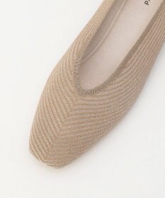 steppi シースルー スクエア パンプス