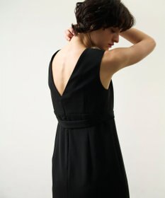 GRACE CONTINENTAL シアーラッフルロングドレス