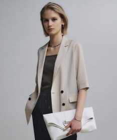 ICB L 【洗える】Peラミーシアータフタジャケット