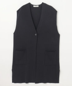 ANY L ロングニットジレ