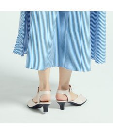 ASICS WALKING ペダラ ヒールサンダル 2E 5.0cmヒール