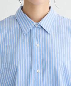 Green Parks イージーケアストライプシャツ
