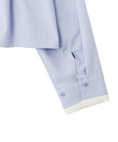 earth music&ecology パイピングショートシャツ