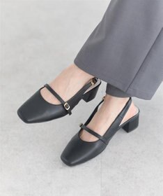 earth music&ecology ベルトミュールパンプス