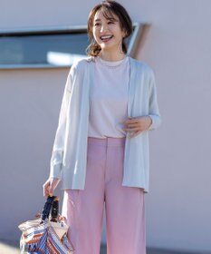 UNFILO L シアーワイドパンツ