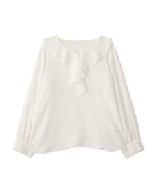 YECCA VECCA ラッフルブラウス