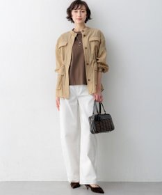 23区 【一部先行予約/接触冷感】23区DENIM サマー ストレート ワイド パンツ