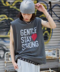 WEGO 【ユニセックス着用ITEM/MLサイズ展開】グラフィックBIGノースリーブ