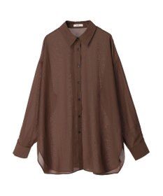 earth music&ecology シアーボーイズライクシャツ