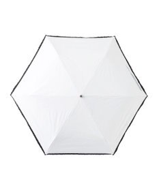 MOONBAT Fuwacool(フワクール) フワクールホワイト 晴雨兼用日傘 折りたたみ傘 プレーングログラン 軽量 一級遮光／遮熱／UV