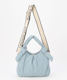 LA BAGAGERIE 【maison vert】 【撥水】リボンフワフワ２WAYトート