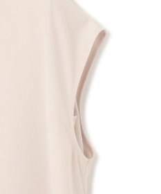 23区 【洗える】バックサテンアムンゼン フレンチスリーブ ブラウス