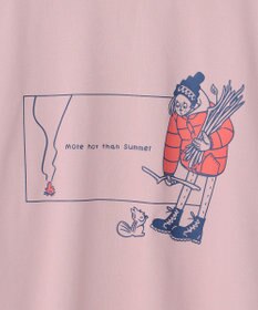 SHARE PARK LADIES 【LADIES】吸水速乾 フロントプリントTシャツ