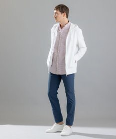 JOSEPH HOMME シガーカッタージャガード　ウイングカラー半袖シャツ