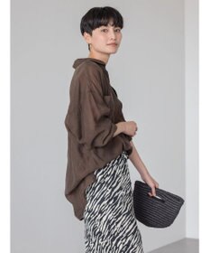 AMERICAN HOLIC シアーＣＯＯＬポケット付きルーズシャツ