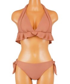 San-ai Resort（三愛水着楽園） 【SALE】ナチュラルだけどしっかり盛れる【ナチュラルアップブラ】Solidノンワイヤービキニ　7M・9M