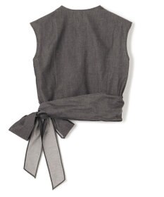 BEIGE， 【S-size】POMEGRANATE / カシュクールブラウス