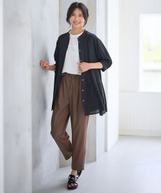 ANY バックプリーツシャツ