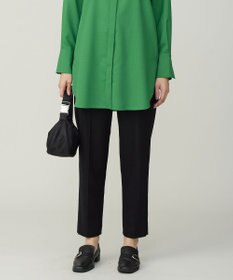 ICB ウォッシャブルライトウール スティックパンツ ブラック